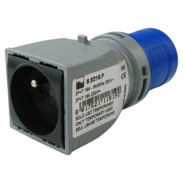 CEE 16A til 230V campingadapter 6.8216.F ML 8192