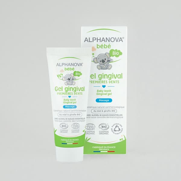 Alphanova Bebe Bio Tandsprickningsgel, 20 ml
