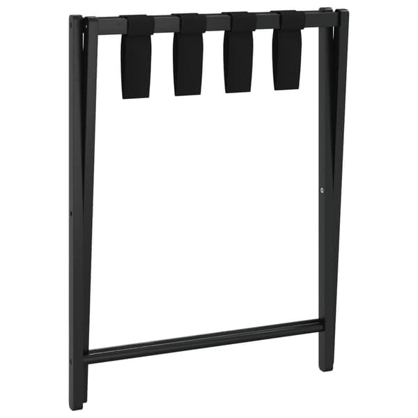 vidaXL Matkatavarateline musta 68,5x38x58 cm bambu