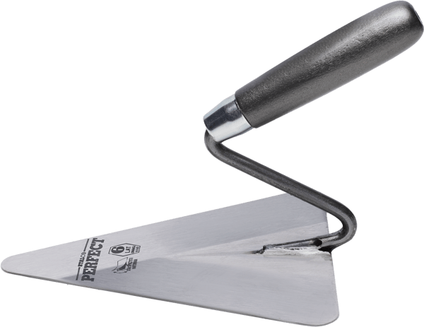 Stalco Triangulär Murslev 190mm Härdat Trähandtag S-73049