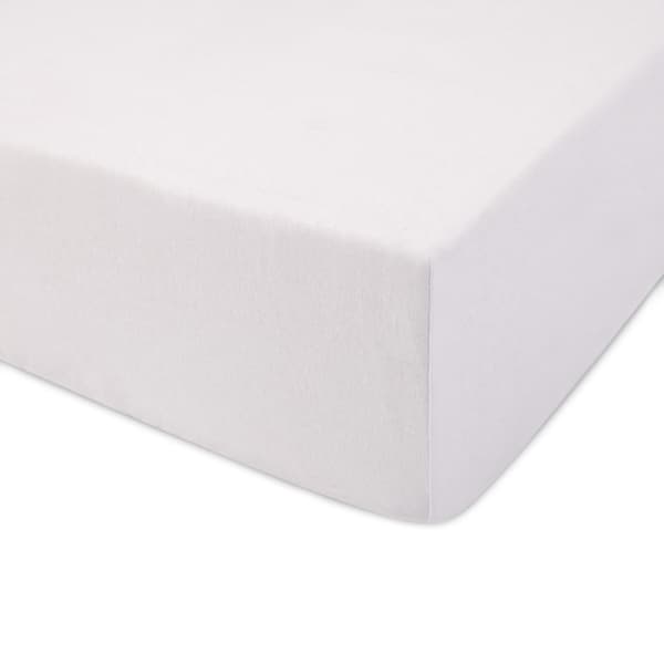 Bomullslakan 70x140 jersey 100% BOMULL vit