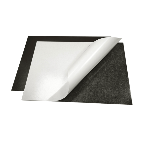 A4-ark med magnetfolie 2,0 mm med lim