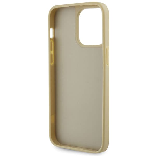 Guess Strass Triangle -suojakuori iPhone 14 Pro Maxille, kulta