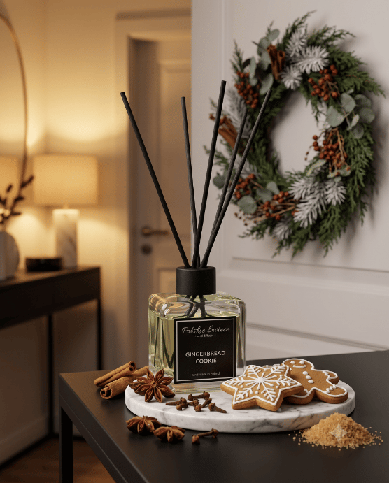 Doftdiffusor med pepparkaksbitar