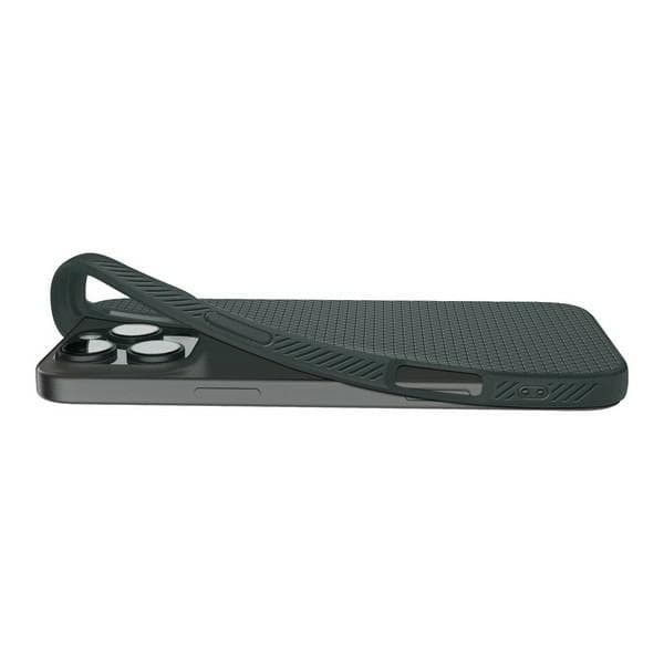 Spigen Liquid Air cover til iPhone 16 Pro, grøn/abyssgrøn
