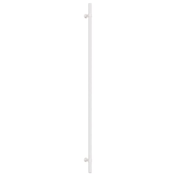 vidaXL skabsgreb 10 stk. sølv 480 mm rustfrit stål