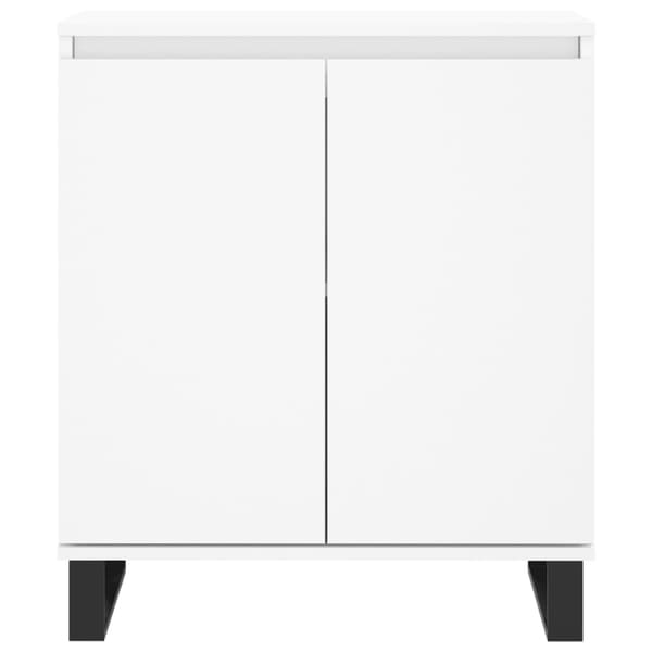 vidaXL Byrå, vit, 60x35x70 cm, träbaserat material