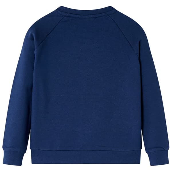 Børnesweatshirt, marineblå, 116
