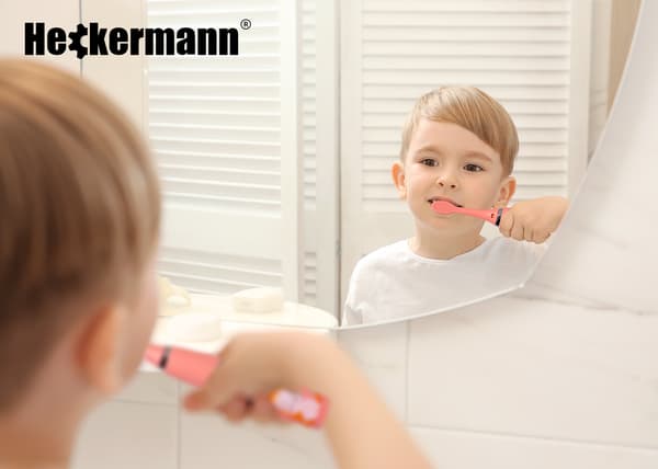 Heckermann S1 Pink Børnetandbørste