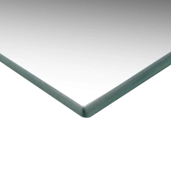 vidaXL Väggspegel, 60 x 40 cm, Rektangulär, Glas