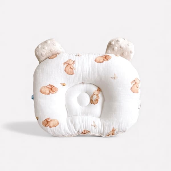 Muslin/minkyformet hovedpude (kaniner)