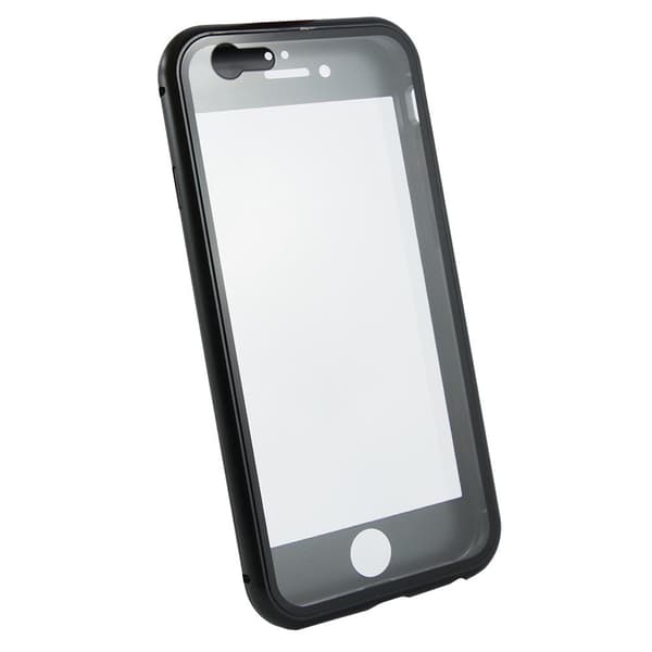 ERBORD Magnetisk Etui i Helglas til iPhone 6/6S 4.7 - Sort