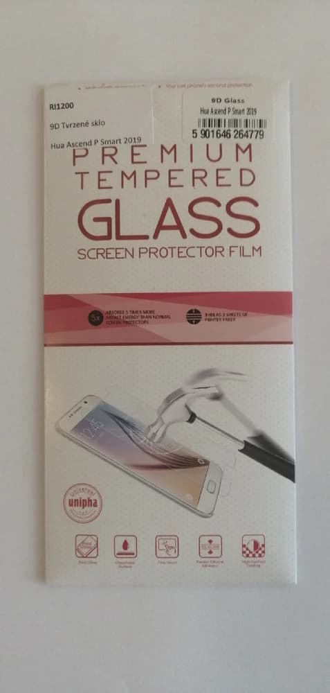 5D HELHÄRDAT GLAS för HUAWEI Y6 2018