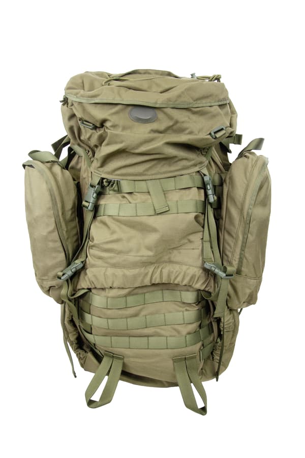 Bergryggsäck soldatscontainer 987B/MON militär
