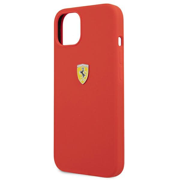 Ferrari Silikonskal till iPhone 13 mini, Röd