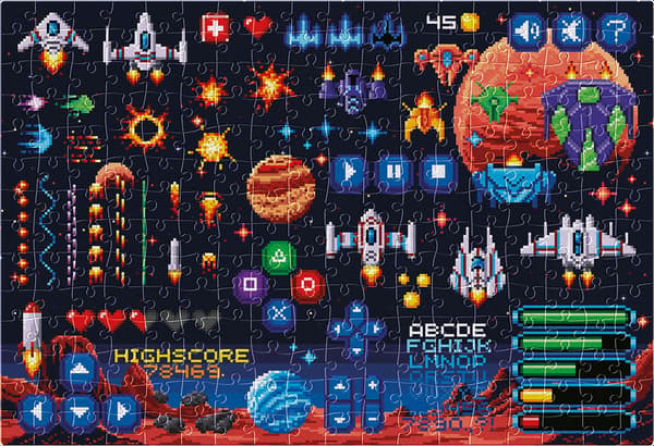 Pussel 250 barn 2 spel puslespil