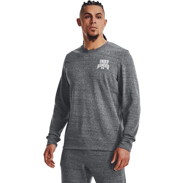 Under Armour Rival Terry Graphic Crew L herrtröja
