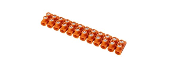 Termoplastisk gevindklemme LTF12-2.5 orange, standard
