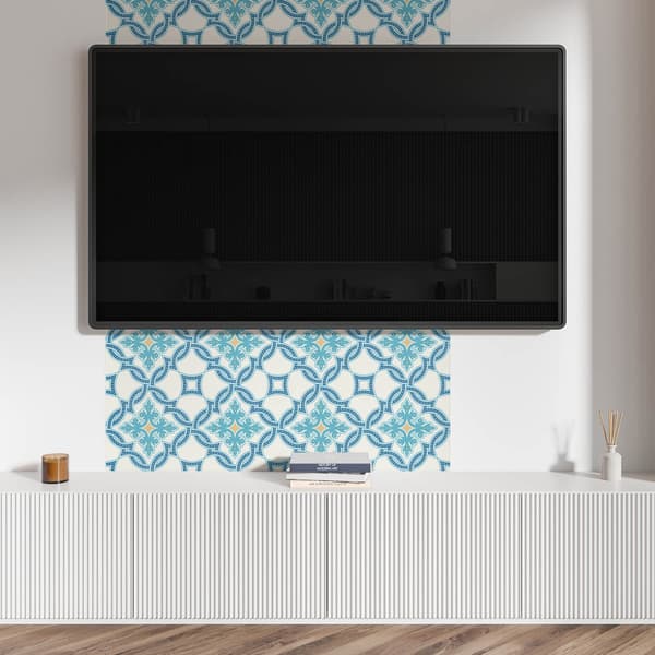 Trykt vinylpanel, klar til montering, 100x50 cm, arabesk mønster
