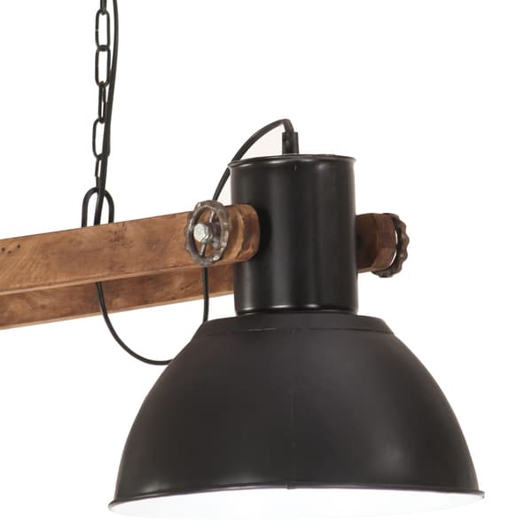 vidaXL industriel pendellampe, 25 W, sort, 109 cm, E27