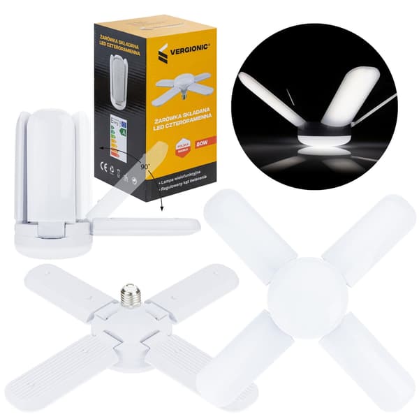 Firearmet LED-pære 4000K 80W