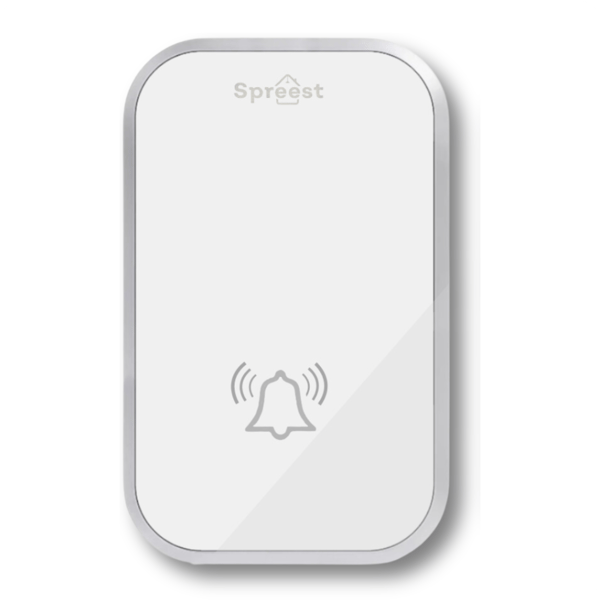 Trådlös dörrklocka 2M488-WS 2T1R Vit