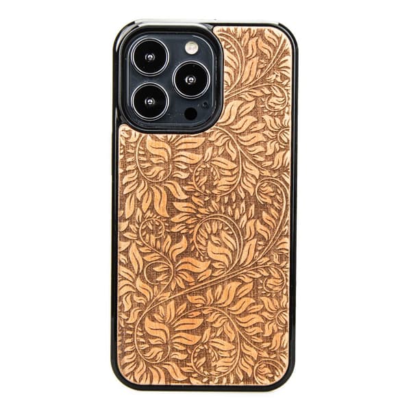 Æbletræsblade Træcover til iPhone 13 Pro