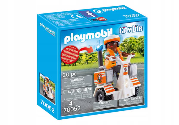Playmobil 70052 Redningsbalanceracer