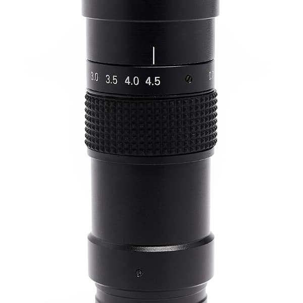 C-Mount Zoom 360x digitalt mikroskopobjektiv