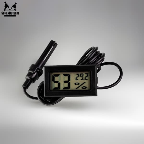 Digital termometer med sond på kabel