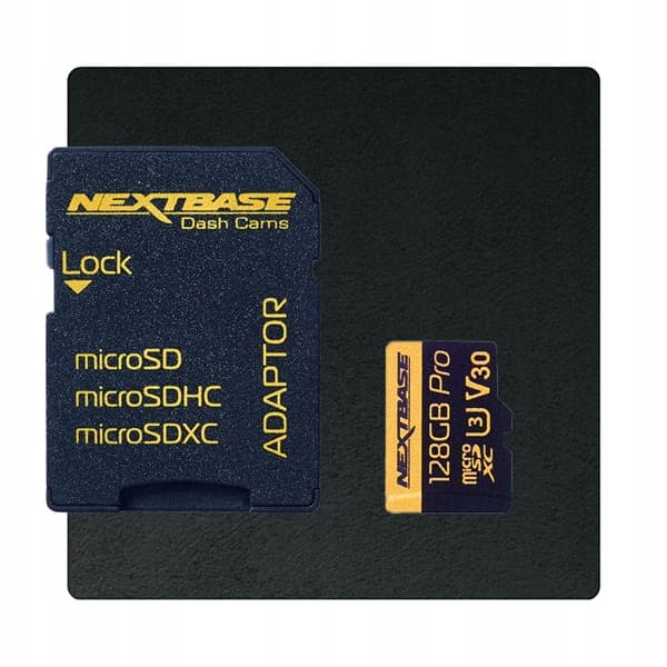 Nextbase 128 GB U3 MicroSD-minneskort med adapter
