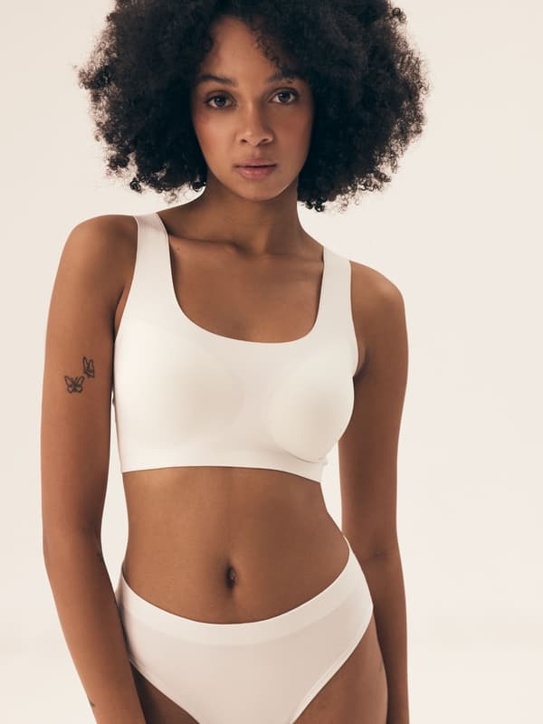 Bird Henderson Sømløs Top Bh | Beige S