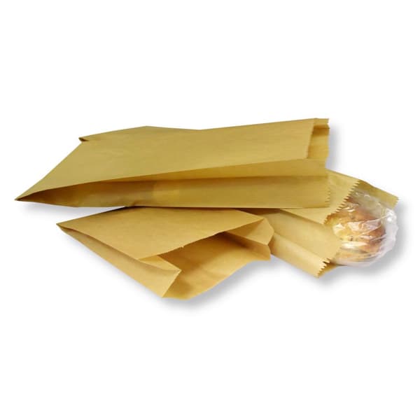 Papirpose 44x10/4 grå 1000 stk.