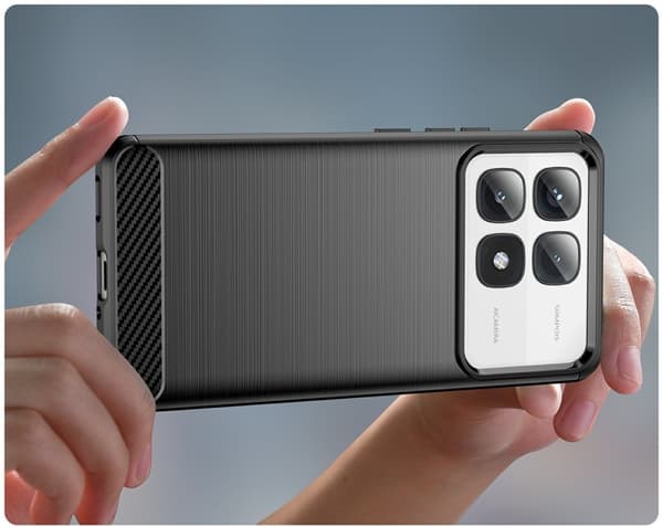 Etui til Xiaomi 14T, Carbon, sort