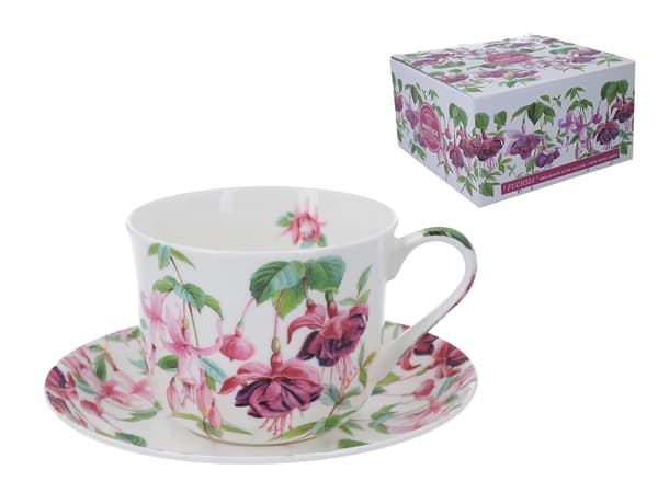 Morgenmadskop og underkop - Fuchsia (FBCh)