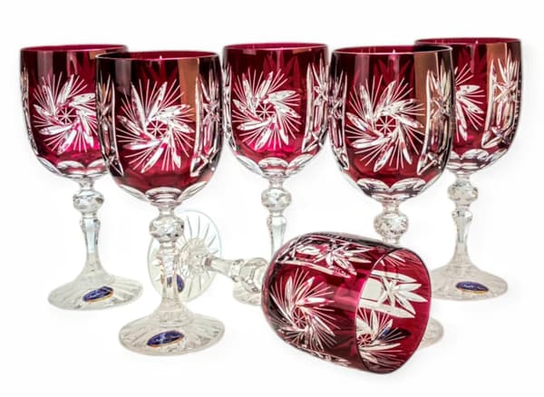 Ruby Crystal vinglas 240 ml olivkvarn