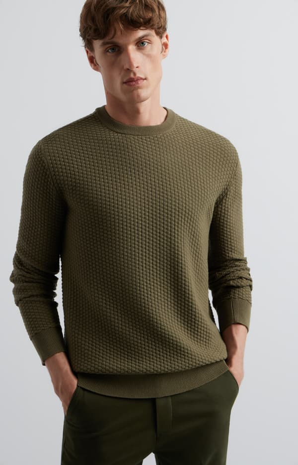 Rund hals sweater M