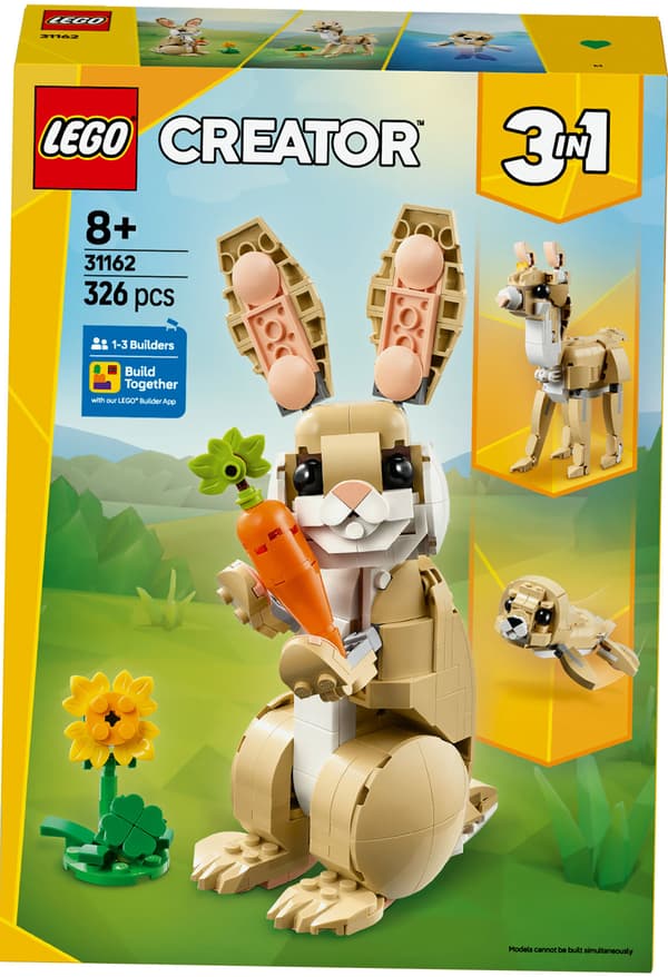 Lego Creator 31162. Söt kanin