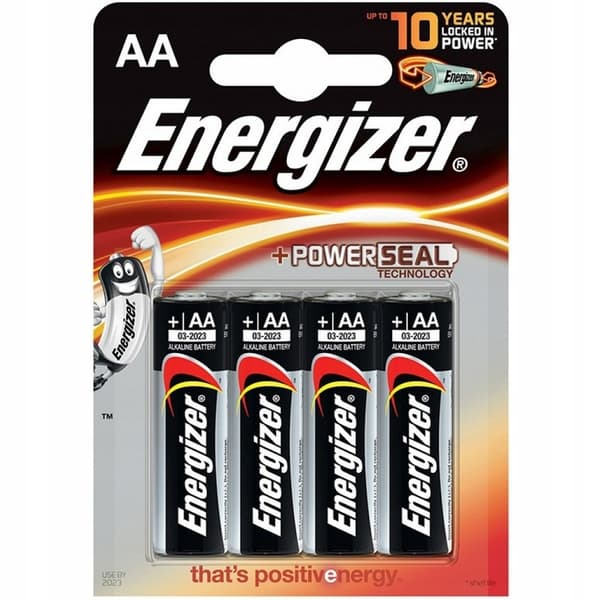 ENERGIZER BASE POWER AA LR6 BATTERI 4 STK.