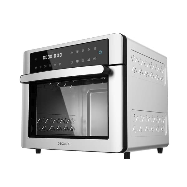 Cecotec Bake&Fry 3000 Touch Teräksinen ilmakeitin uunitoiminnolla