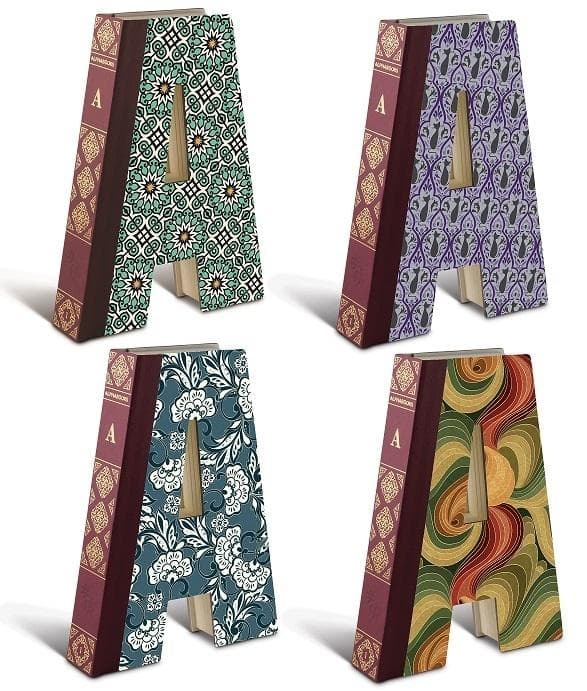 Alphabooks Bogstavnotesbog - A