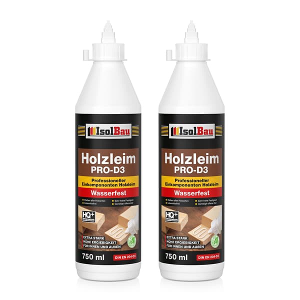 IsolBau Puuliima PRO D3 Puuliima 2 x 750 ml