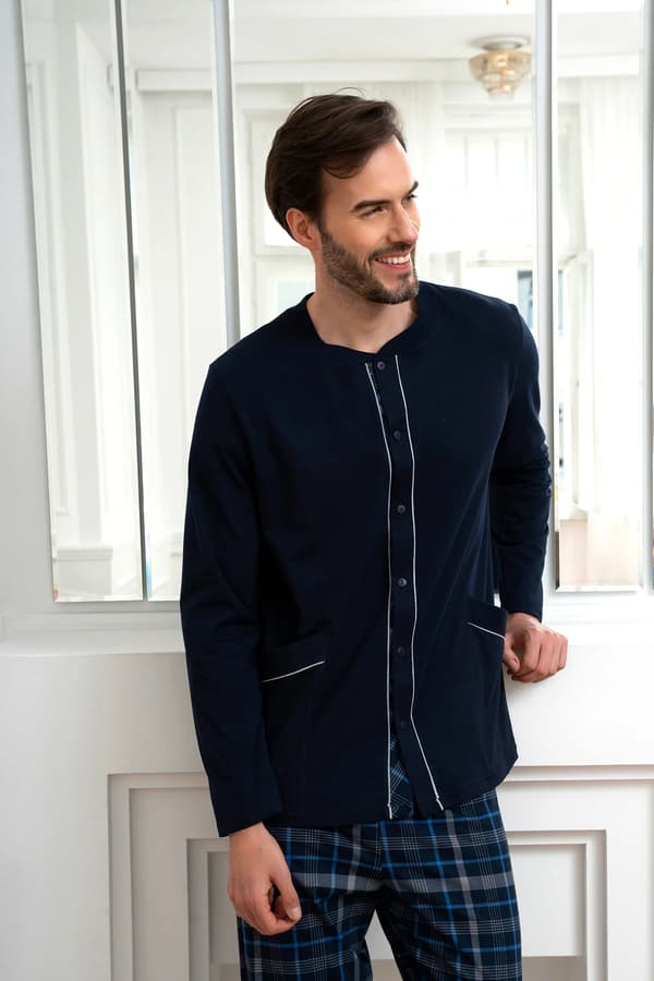 Jakub herrpyjamas långärmad, långbyxor XL