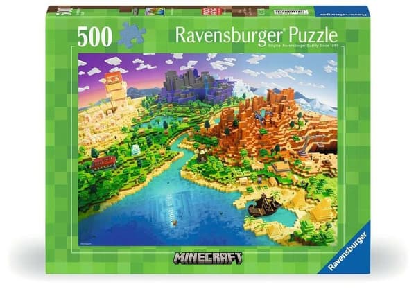 Minecraft 500 Puslespil