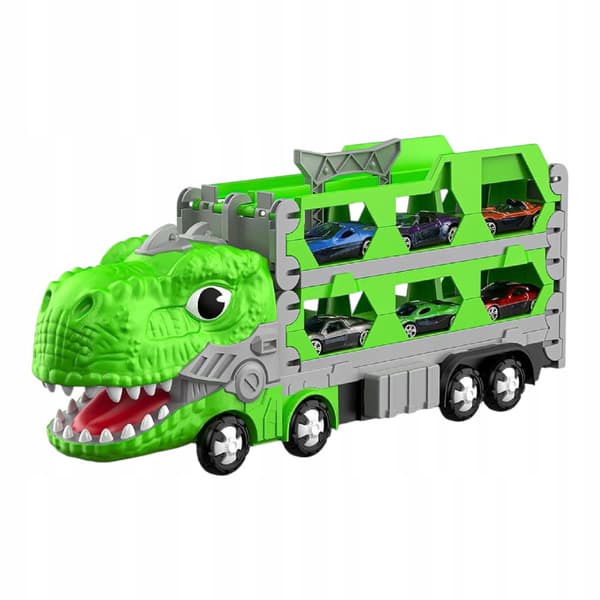 Dinosauriebilsbana 2 leksaksbilar för barn