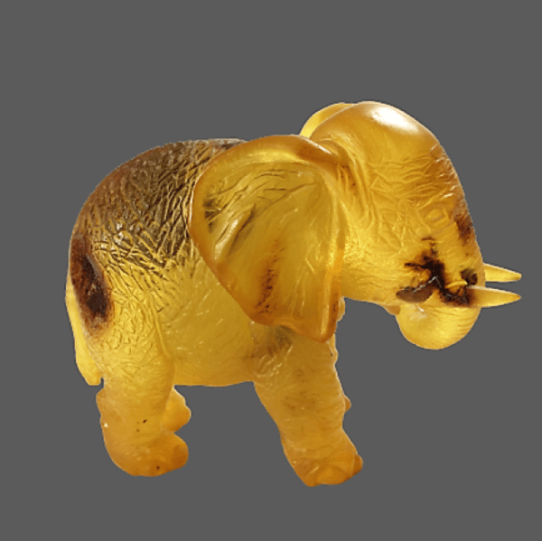 Elefant - Baltisk rav smykker