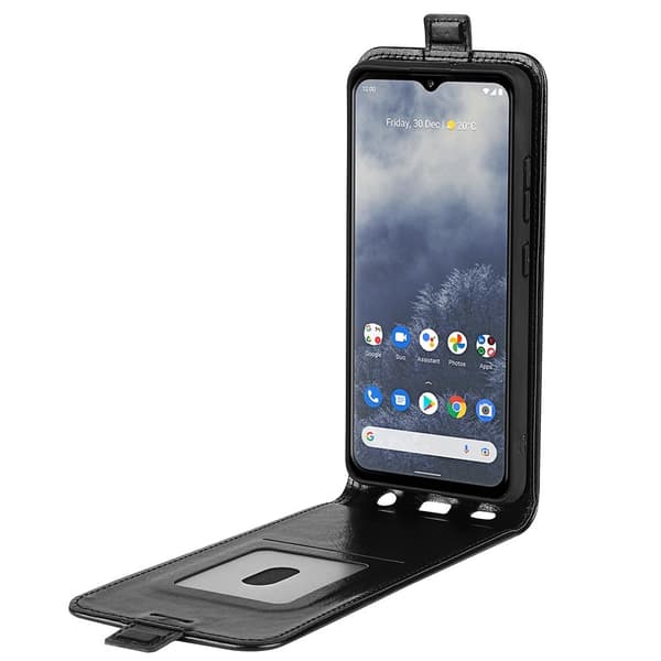 Nokia G60 5G Flip-etui, Sort