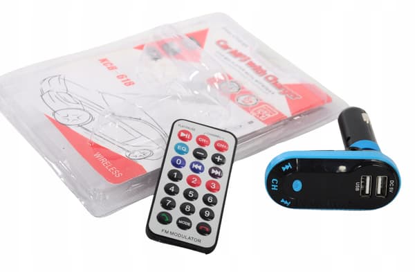 FM-lähetin mp3 8in1 SD/USB autoon