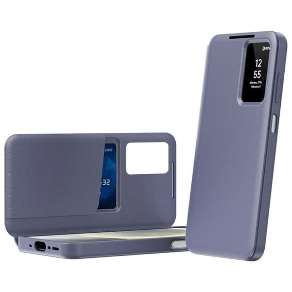 Samsung Galaxy A37 5G Smart View Plånboksfodral, Lila