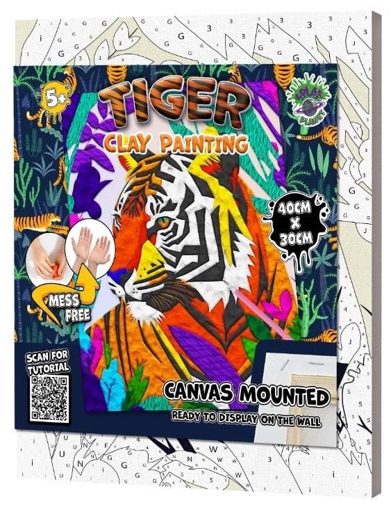 Plasticine limkit - Tiger
